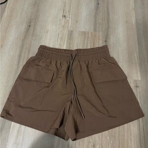 Old Navy Brown Athletic Cargo Shorts